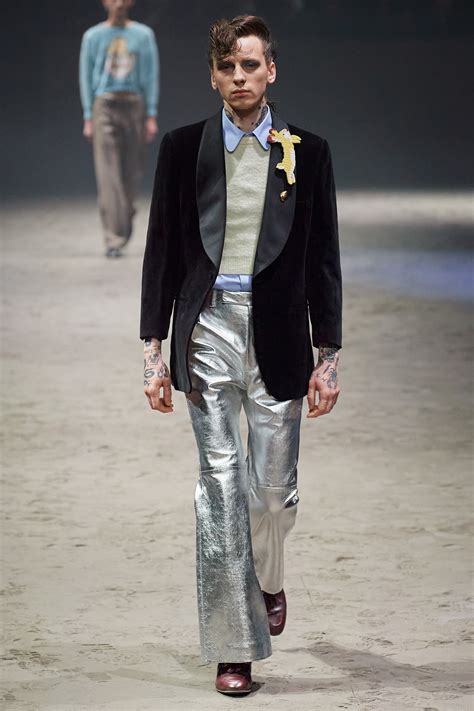 gucci vogue.com|Vogue Gucci menswear 2020.